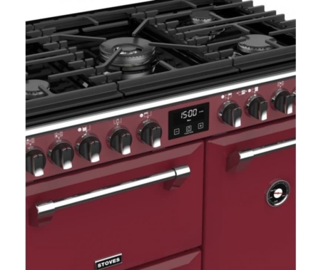 Stoves Richmond S900 Deluxe DF Chili Red - Afbeelding 2