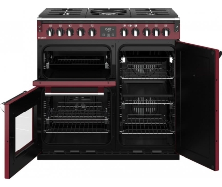 Stoves Richmond S900 Deluxe DF Chili Red - Afbeelding 4