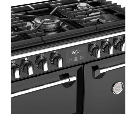 Stoves Richmond S900 DF Deluxe Zwart - Afbeelding 4
