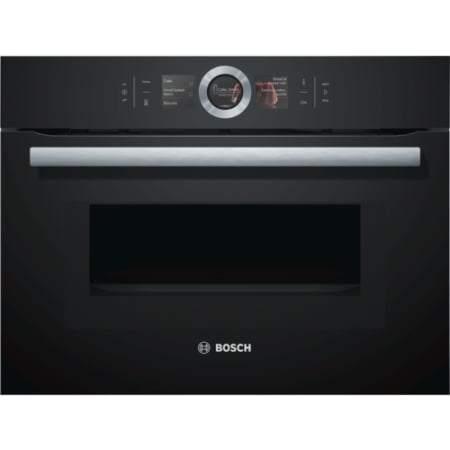 Bosch Serie 8 CMG676BB1 oven 45 l 1000 W Zwart - Afbeelding 8