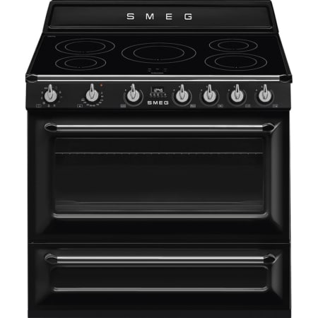 Smeg TR90IBL9 fornuis Vrijstaand fornuis Inductiekookplaat zones Zwart A - Afbeelding 11