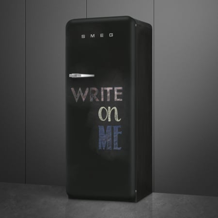 Smeg FAB28RDBB5 combi-koelkast Vrijstaand 270 l D Zwart, Meerkleurig - Afbeelding 4
