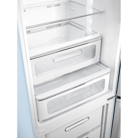 Smeg FAB32RPB5 koel-vriescombinatie Vrijstaand 331 l D Blauw - Afbeelding 4