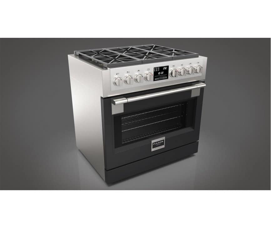 Fulgor Milano FSRC 3606 P MG ED 2F MBK Fornuis - Afbeelding 4