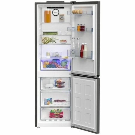 Beko B5RCNA366HG koel-vriescombinatie Vrijstaand 316 l C Aluminium - Afbeelding 3
