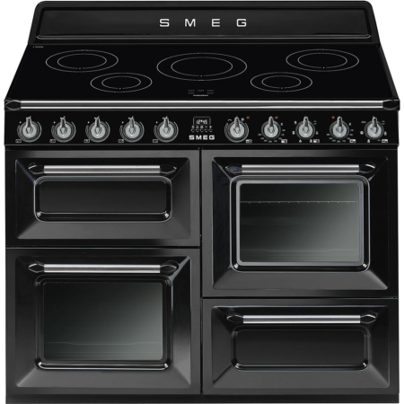 Smeg TR4110IBL2 fornuis Vrijstaand fornuis Inductiekookplaat zones Zwart A - Afbeelding 6
