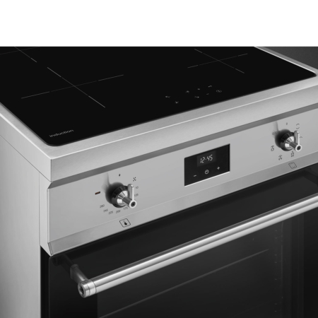 Smeg Concert C6IMXT2 fornuis Vrijstaand fornuis Inductiekookplaat zones Roestvrijstaal A - Afbeelding 8