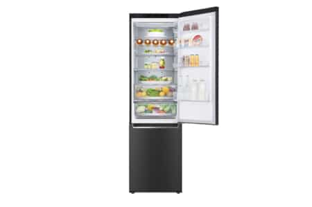 LG GBB72MCVCN1 koel-vriescombinatie Vrijstaand 384 l C Zwart - Afbeelding 9