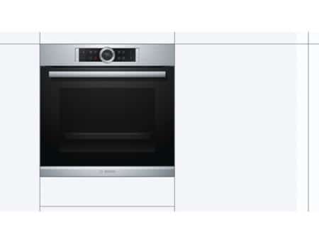 Bosch Serie 8 HBG635BS1 oven 71 l A+ Roestvrijstaal - Afbeelding 3