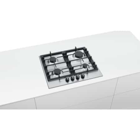 Bosch Serie 6 PCP6A5B90 kookplaat Zwart, Roestvrijstaal Ingebouwd Gaskookplaat 4 zone(s) - Afbeelding 6