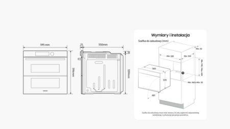 Samsung NV7B5745PAS Elektrische oven - cm. 60 - roestvrij staal - Afbeelding 17