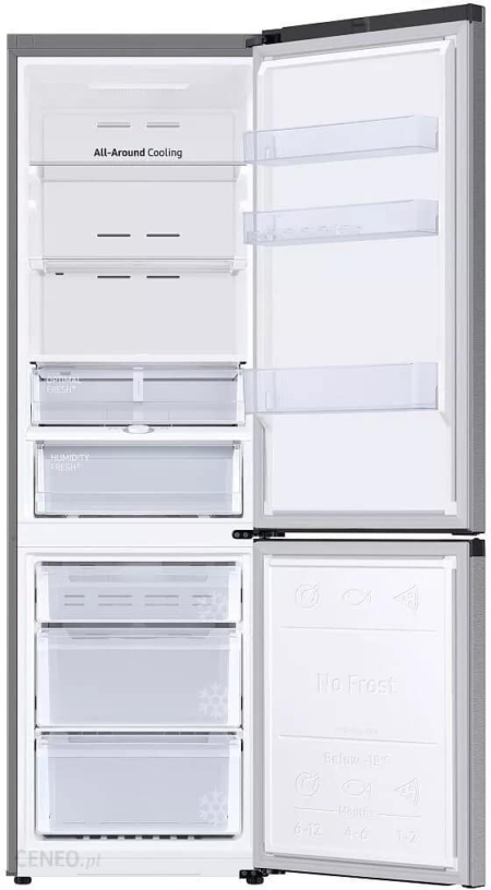 Samsung RB36T604FSA Koel-vriescombinatie Wit - Afbeelding 2