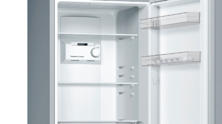 Bosch Serie 2 KGN33NLEB koel-vriescombinatie Vrijstaand 282 l E Roestvrijstaal - Afbeelding 4