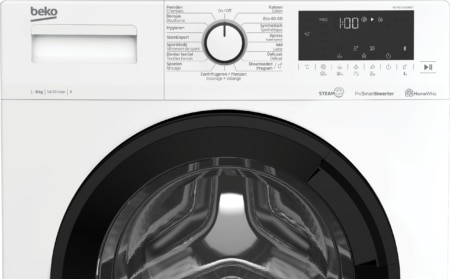 Beko WTV8716XBWSTD1 wasmachine Voorbelading 8 kg 1400 RPM Wit - Afbeelding 4