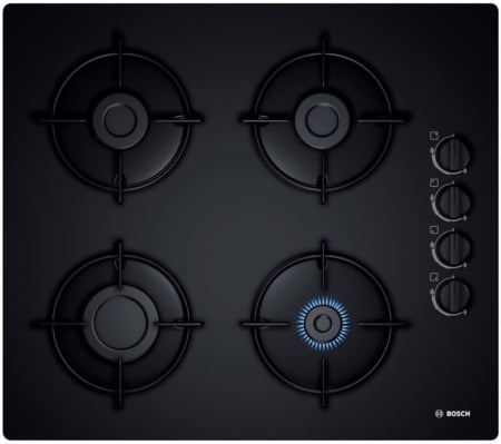 Bosch POP6B6B10 kookplaat Zwart Ingebouwd Gaskookplaat 4 zone(s) - Afbeelding 6