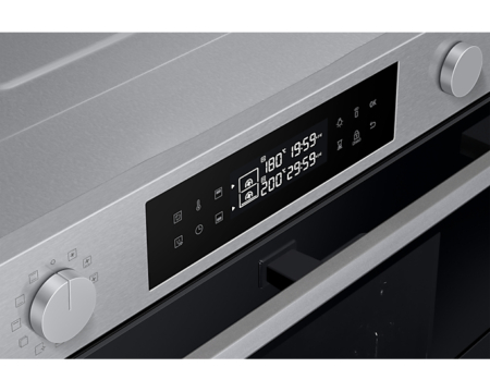 Samsung NV7B4550VAS 76 l 3950 W A+ Zwart, Roestvrijstaal - Afbeelding 12