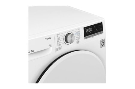 LG RH80V5AV0N wasdroger Vrijstaand Voorbelading 8 kg A++ Wit - Afbeelding 8
