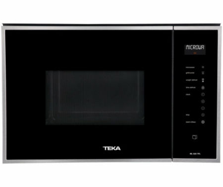 Teka ML825TFL magnetron met grill inbouw zwart glas