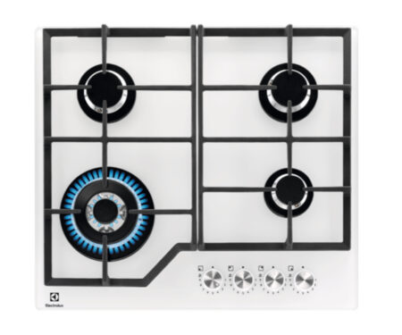 Electrolux KGG64362W Wit Ingebouwd 60 cm Gaskookplaat 4 zone(s)