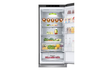 LG GBB72PZVCN1 koel-vriescombinatie Vrijstaand 384 l C Roestvrijstaal - Afbeelding 12