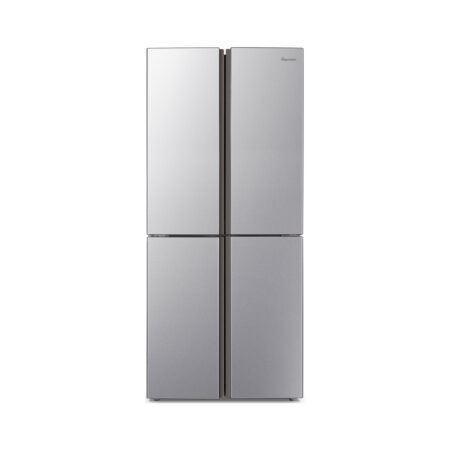 Fridgemaster MQ79394FFS amerikaanse koelkast Vrijstaand 394 l F Zilver