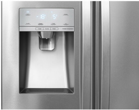 Hisense RS694N4ICF Freestanding American Side-by-Side Fridge Freezer - Total No Frost - Afbeelding 2