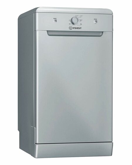 Indesit Vaatwasser slank, zilverkleur - DSFE 1B10 S UK N