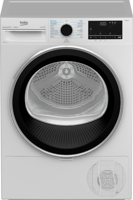 Beko B5T68247T wasdroger Vrijstaand Voorbelading 8 kg A+++ Wit