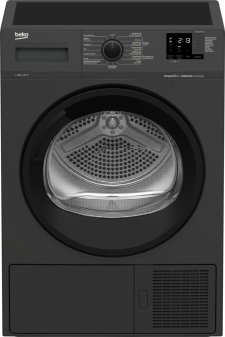 Beko DF8412TA0A wasdroger Vrijstaand Voorbelading 8 kg A++ Grijs