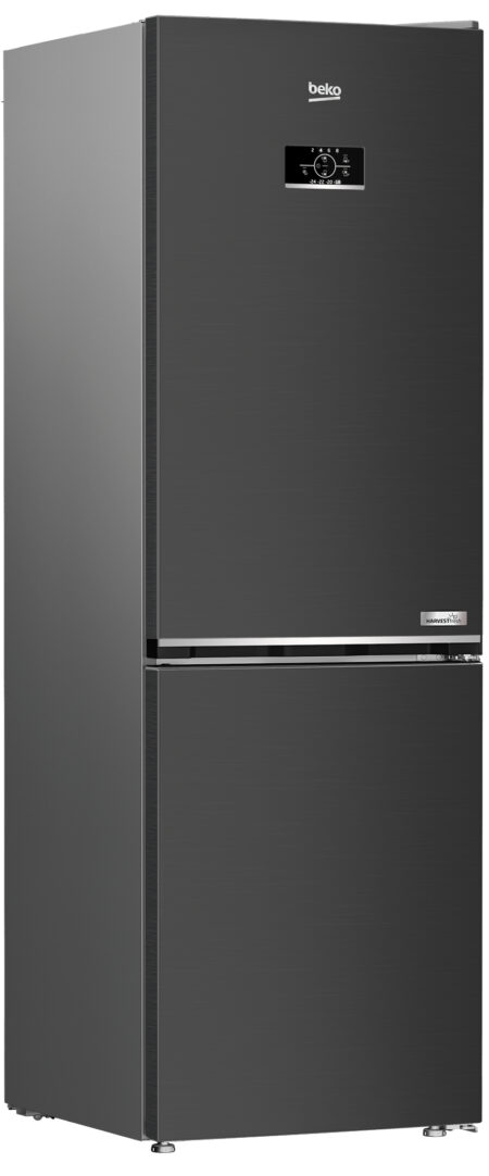 Beko B3RCNA364HXBR koel-vriescombinatie Vrijstaand 316 l E Zwart - Afbeelding 3