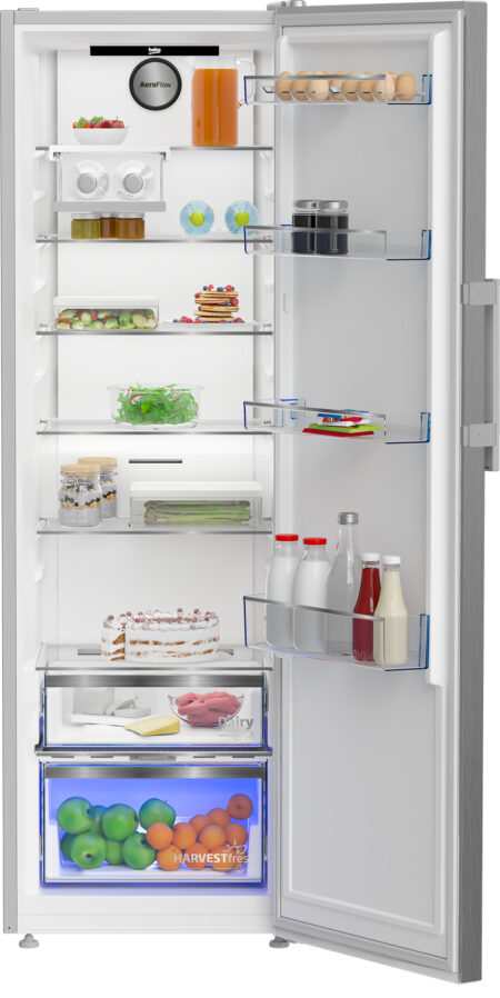 Beko B7RMLNE445ZXP koelkast Vrijstaand 365 l D Roestvrijstaal - Afbeelding 6