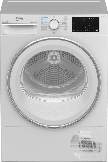 Beko B5T68243W2 wasdroger Vrijstaand Voorbelading 8 kg A+++ Wit - Afbeelding 9