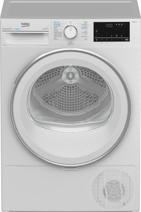 Beko B5T68247W2 wasdroger Vrijstaand Voorbelading 8 kg A+++ Wit