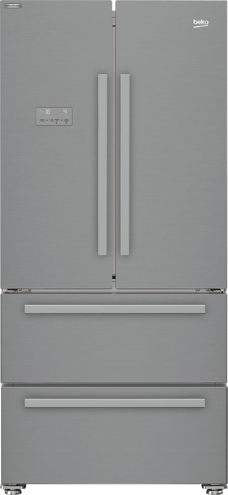 Beko GNE6049XPN amerikaanse koelkast Vrijstaand 539 l E Roestvrijstaal