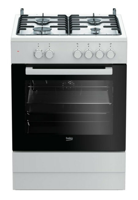 Beko FSM62010DW fornuis Vrijstaand fornuis Electrisch Gaskookplaat Wit - Afbeelding 3