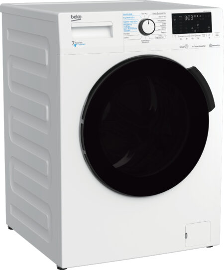 Beko WDW75141 Steam1 Was-droogcombinatie Vrijstaand Voorbelading Wit D