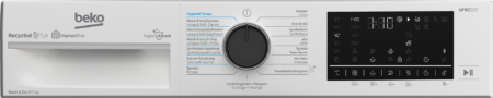 Beko B3DT58447W Vrijstaande was-droogcombinatie 8 Kg wassen / 5 Kg drogen 1400 tpm - Afbeelding 2