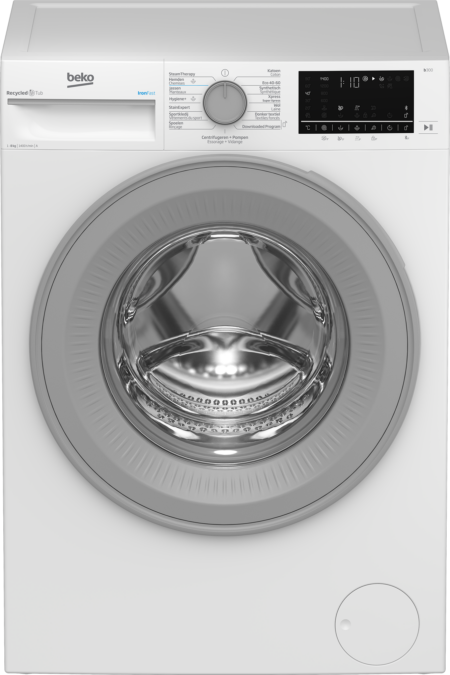 BEKO B3WT5841WS Vrijstaande Wasmachine 8 kg, 1400 rpm