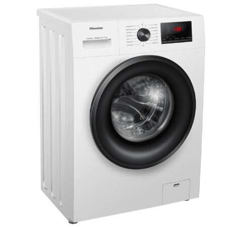 Hisense WFPV7012EM wasmachine Voorbelading 7 kg 1200 RPM Wit - Afbeelding 3