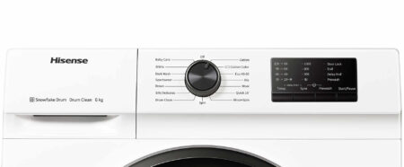 Hisense WFVC6010E wasmachine Voorbelading 6 kg 1000 RPM Wit - Afbeelding 12