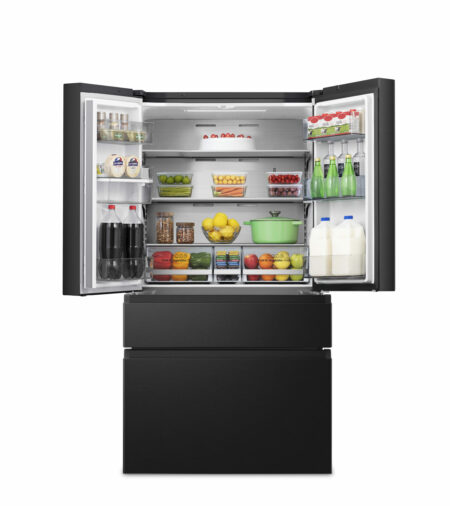 Hisense RF749N4WFF amerikaanse koelkast Vrijstaand 579 l F Zwart DHZ1754 - Afbeelding 4