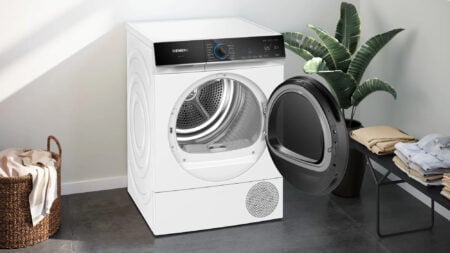 Siemens iQ700 WQ45B2B0NL wasdroger Vrijstaand Voorbelading 9 kg A+++ Wit - Afbeelding 5