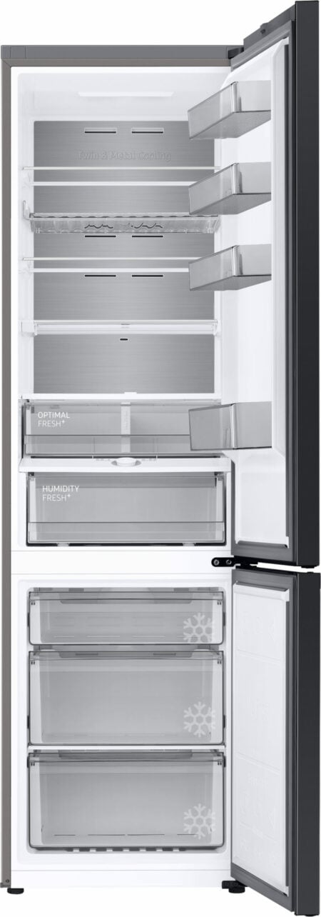 Samsung RL38A776ASR/EG koel-vriescombinatie Vrijstaand 387 l A Roestvrijstaal EWO1198 - Afbeelding 4