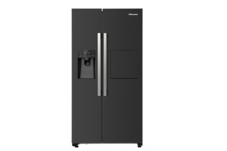 Hisense RS694N4BCE Amerikaanse koelkast Vrijstaand 562 l E Zwart DHZ679 - Afbeelding 3