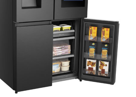 Hisense RQ760N4IFE amerikaanse koelkast Vrijstaand 577 l E Zwart - Afbeelding 10