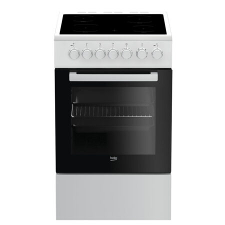 Beko FSM57100GW fornuis Vrijstaand fornuis Electrisch Keramisch Zwart, Wit - Afbeelding 3