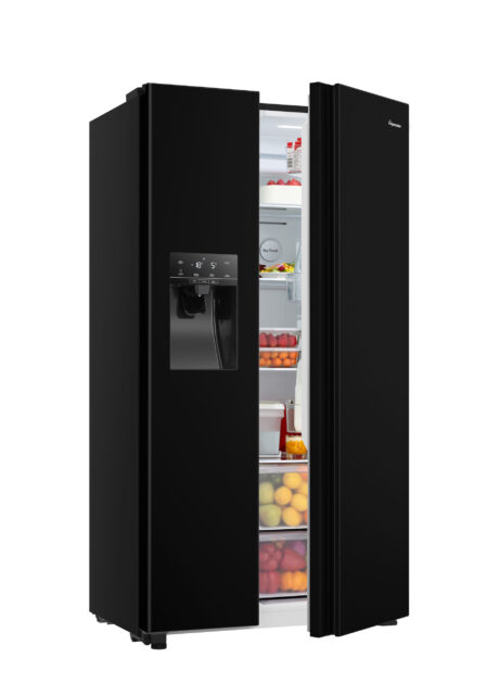 Fridgemaster MS91500IEB Amerikaanse koelkast Vrijstaand 499 l E Zwart EWO1426 - Afbeelding 5