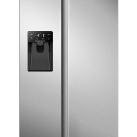 Hisense RS694N4TZE Amerikaanse koelkast Vrijstaand 562 l E Roestvrijstaal EWO4803