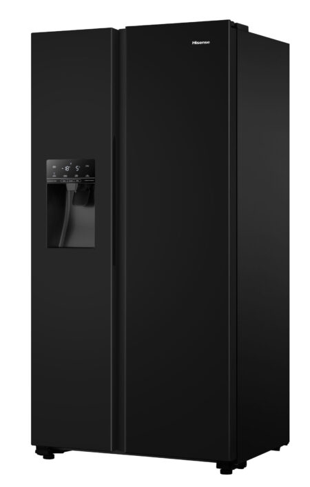Hisense RS694N4TBE Amerikaanse koelkast Vrijstaand 562 l E Zwart DHZ669 - Afbeelding 3