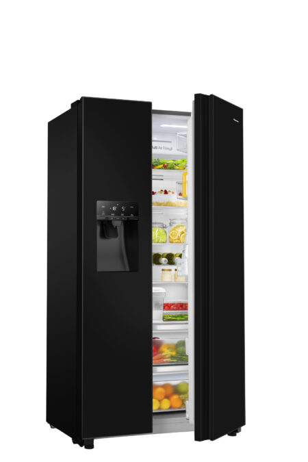 Hisense RS694N4TBE Amerikaanse koelkast Vrijstaand 562 l E Zwart DHZ669 - Afbeelding 8